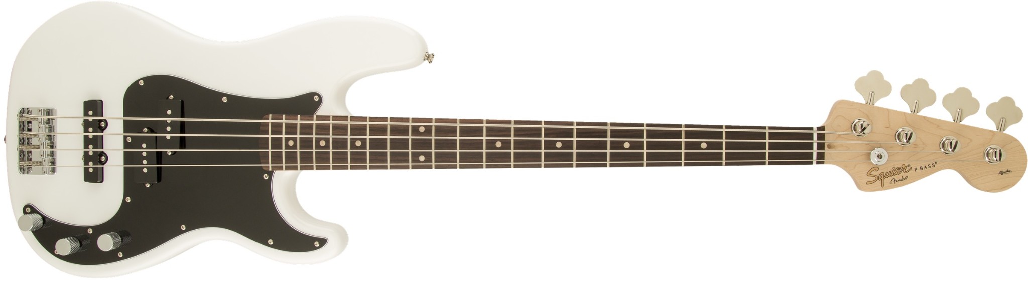 Squier Squier Affinity PJ Bass Laurel Fingerboard In Olympic White - Basses