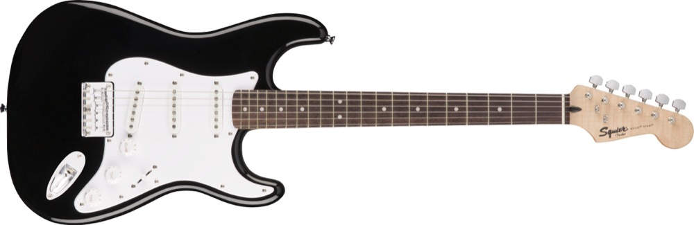 Squier Bullet Strat Hardtail In Black