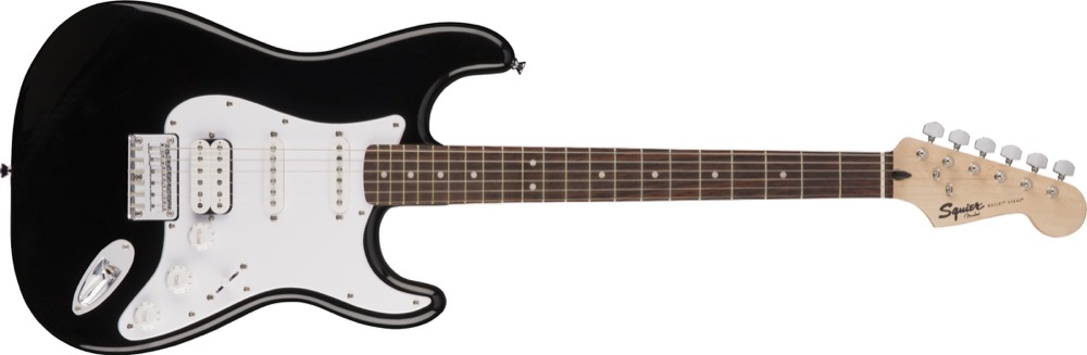 Squier Squier Bullet Strat Hardtail HSS In Black - Guitars