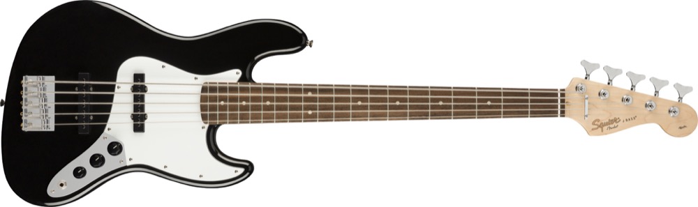 Squier Affinity Jazz Bass V 5-String Black  …