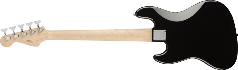 Squier Squier Affinity Jazz Bass V 5-String Black with Laurel Fingerboard - Basses