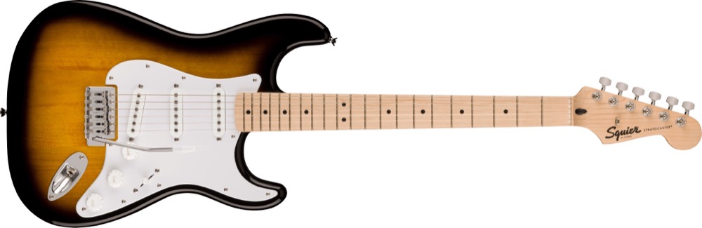 Squier Sonic Strat, Maple Neck In 2  …