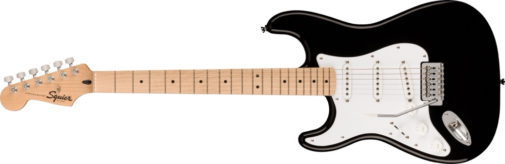 Squier Sonic Strat Left Handed Maple Neck In Black