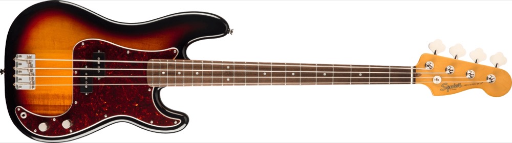 Squier Classic Vibe '60s P Bass In 3 Tone Sunburst