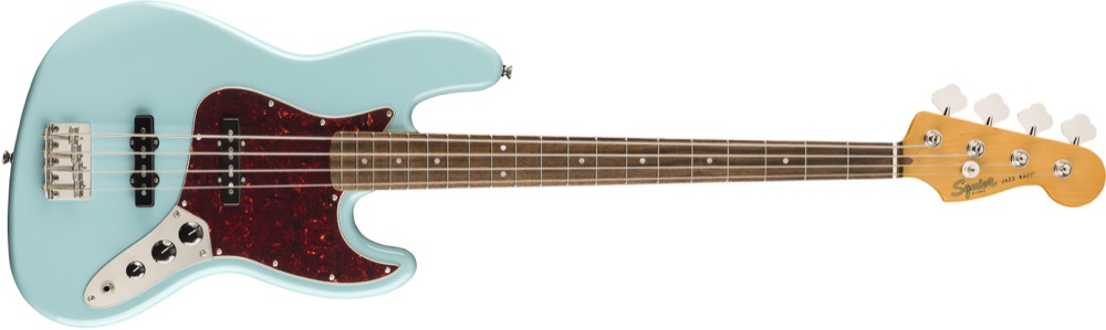 Squier Classic Vibe '60s Jazz Bass In Daphne Blue