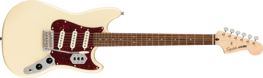 Squier Paranormal Cyclone Pearl White