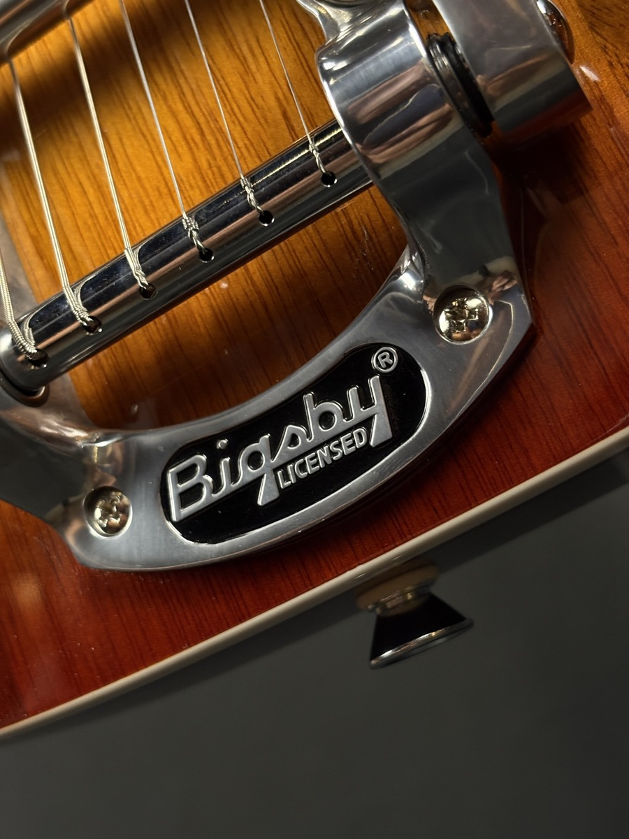 Squier Squier Paranormal Troublemaker Tele Deluxe Bigsby - Honey Sunburst - Guitars