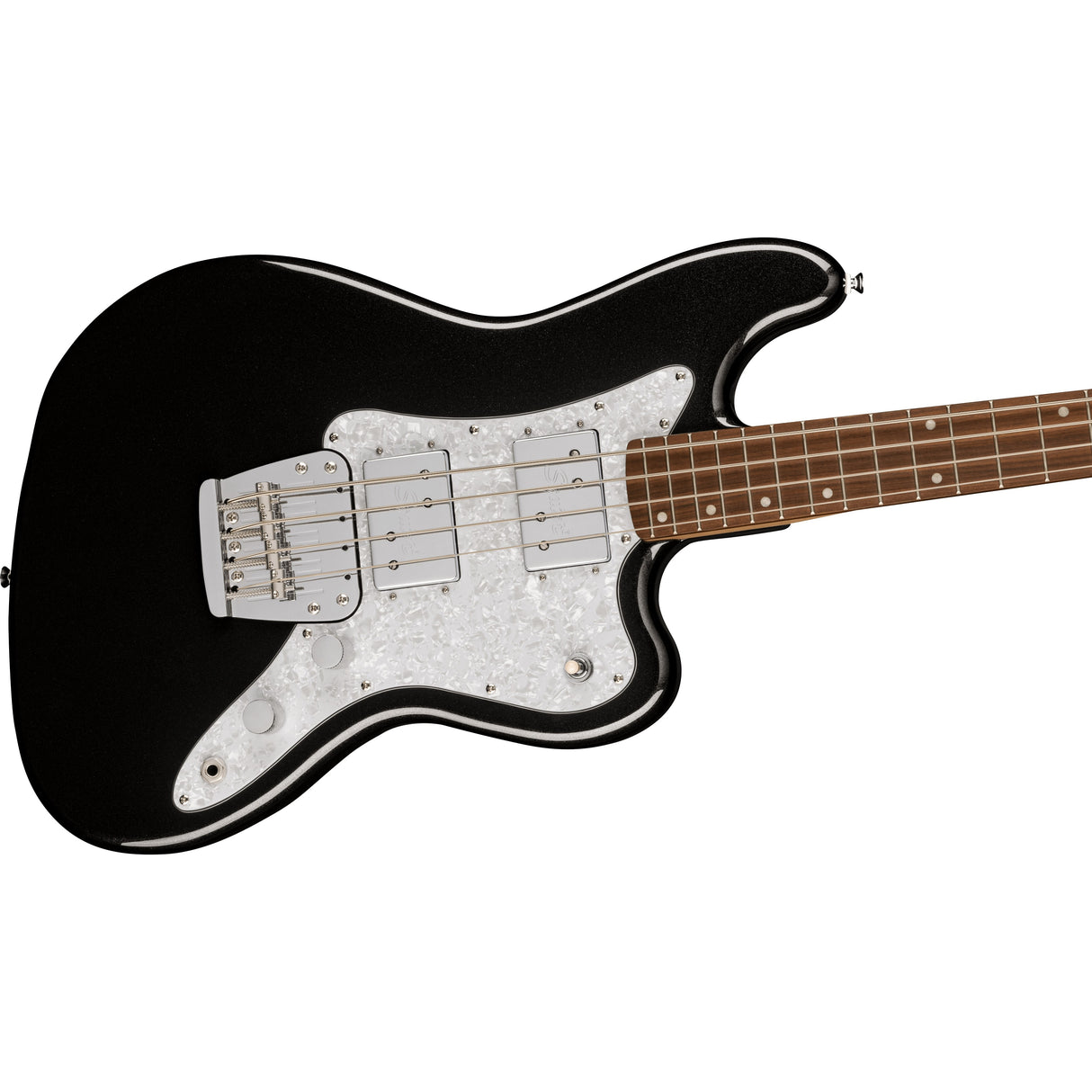Squier Squier Paranormal Rascal Bass HH, Metallic Black - Basses