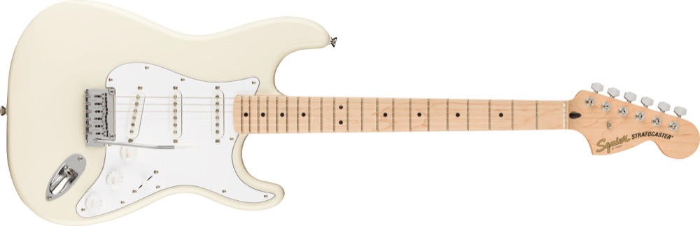 Squier Affinity Strat In Olympic White  …