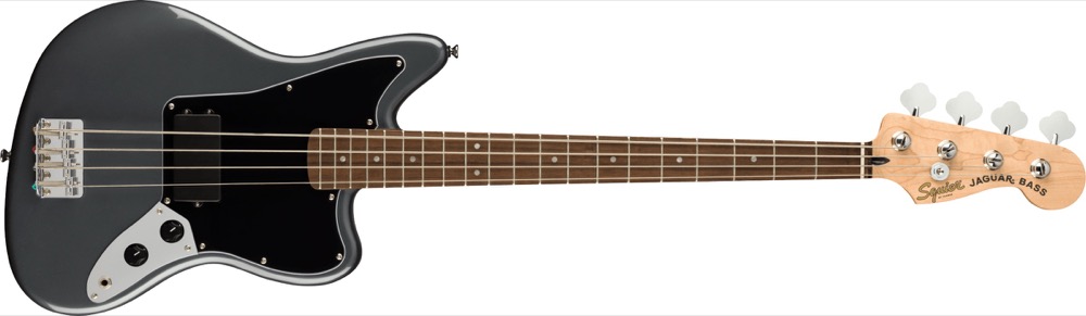 Squier Affinity Jaguar Bass H Charcoal  …