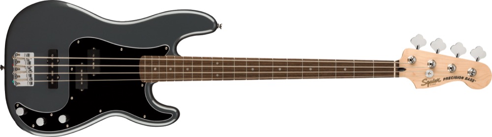 Squier Affinity P Bass PJ In Charcoal  …