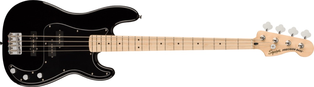 Squier Affinity P Bass PJ Black