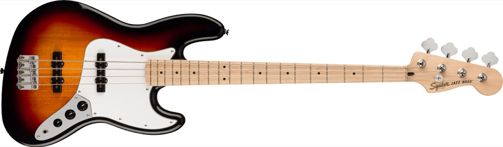 Squier Affinity Jazz Bass 3 Tone Sunburst