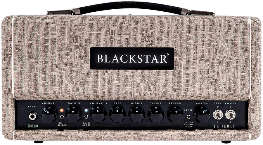 Blackstar St. James 50w Tube Amp Head With  …