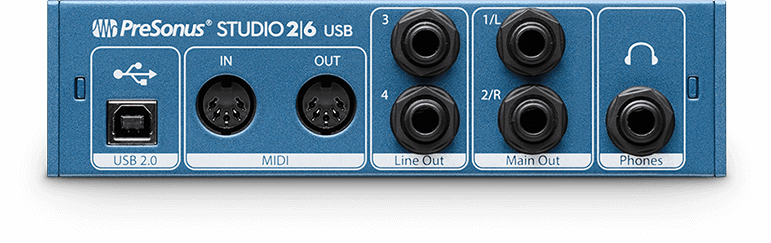 PreSonus Presonus Studio 26 2 x 6 USB Audio Interface - Recording