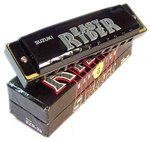 Misc Suzuki Easy Rider Harmonica Key Of C - Harmonicas