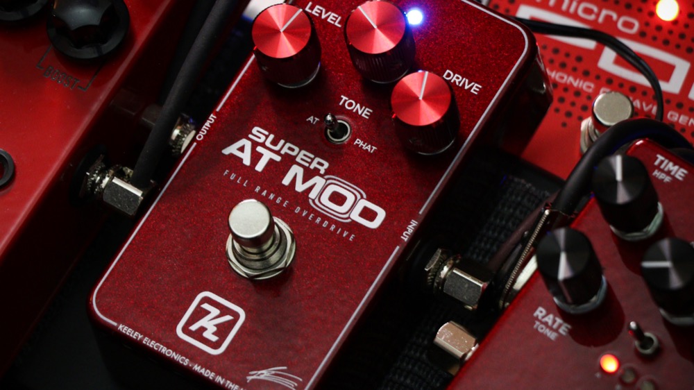keeley SUPER AT MOD アンディ・ティモンズ Guitar Pedal X - GPX Blog - Keeley Electronics Release