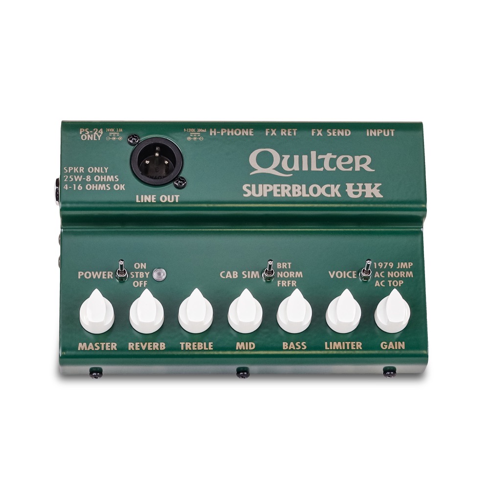 Quilter Superblock UK 25 Watt Pedal Based  …