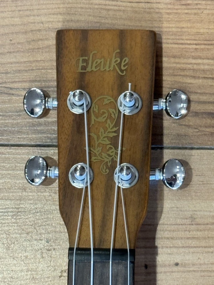 Eleuke Eleuke Ukulele Soild Body Tenor Uke w/Pickup and Bag - Ukuleles