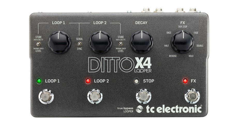 TC Electronic Ditto X4 Looper Pedal Canadian Online Music Store in Oakville Ontario Personal Service You Can Trust