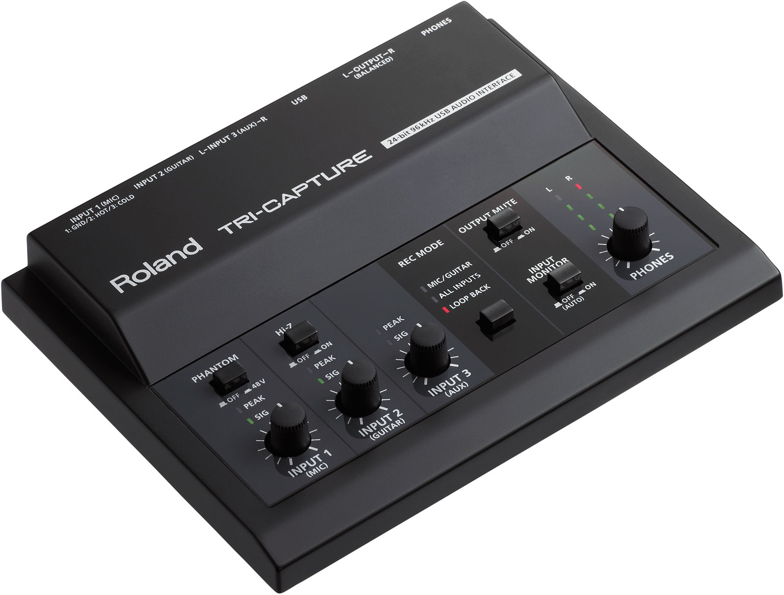Roland - TRI-CAPTURE | USB Audio Interface