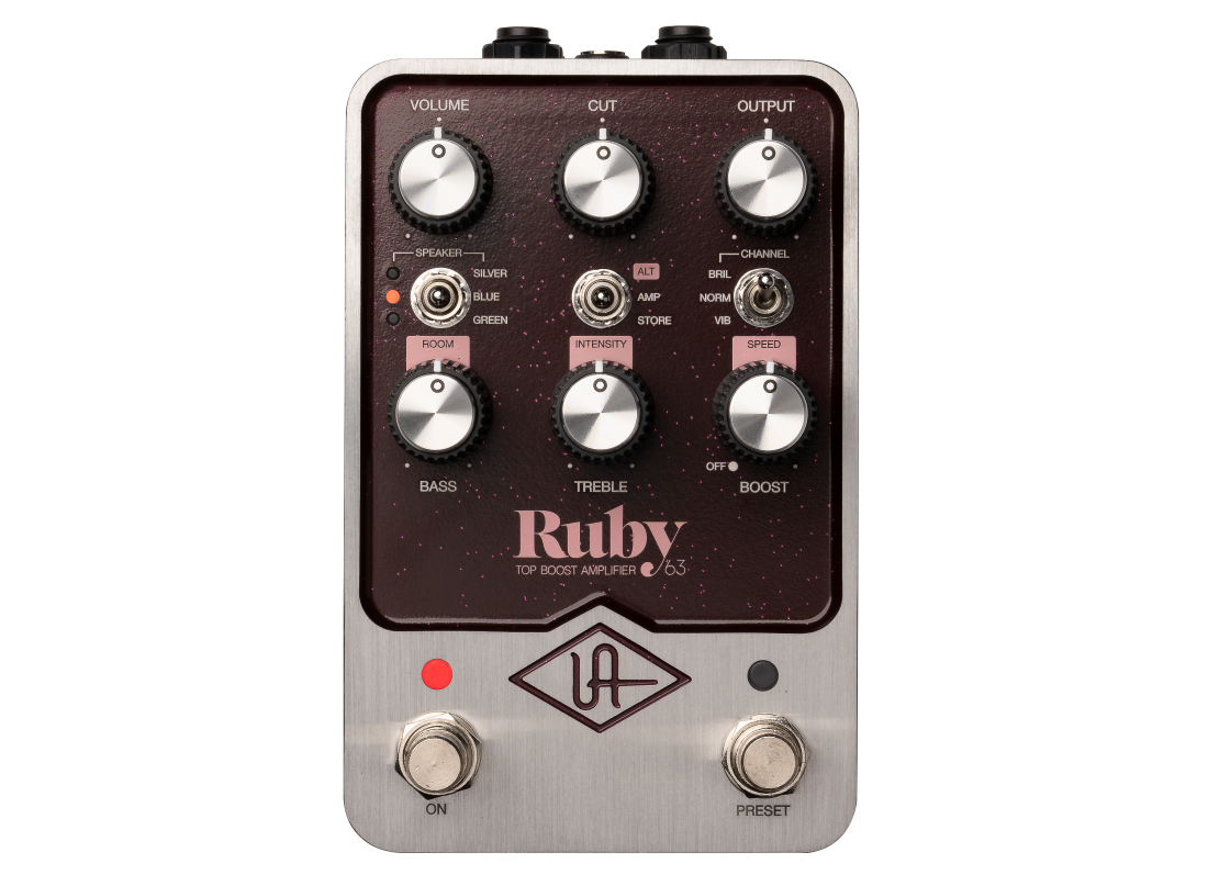 Universal Audio Ruby '63 Top Boost Amp Pedal