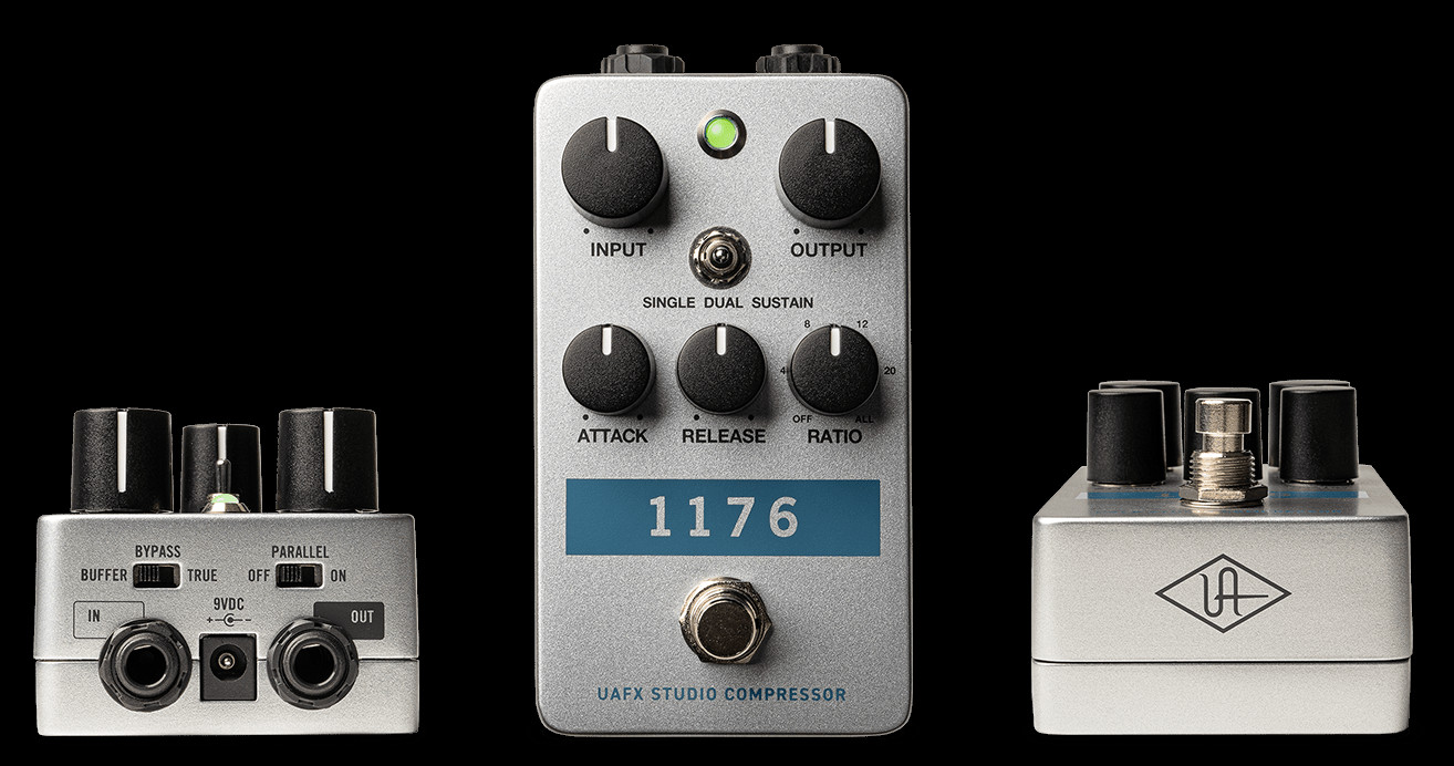 Universal Audio UAFX 1176 Studio Compressor Pedal