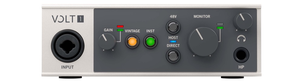 Universal Audio Volt 1 USB-C Audio MIDI Interface