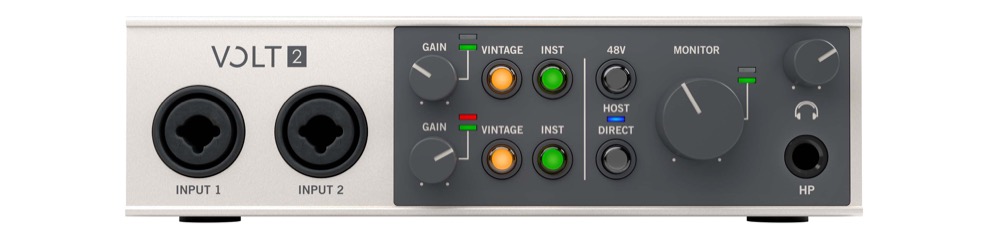 Universal Audio Volt 2 USB-C Audio MIDI Interface