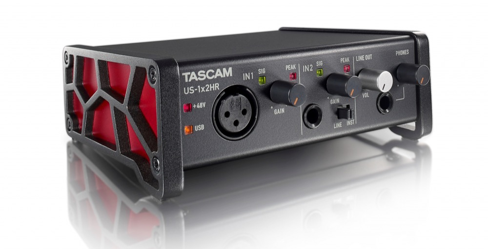 Tascam US-1x2HR High Resolution USB-C  …