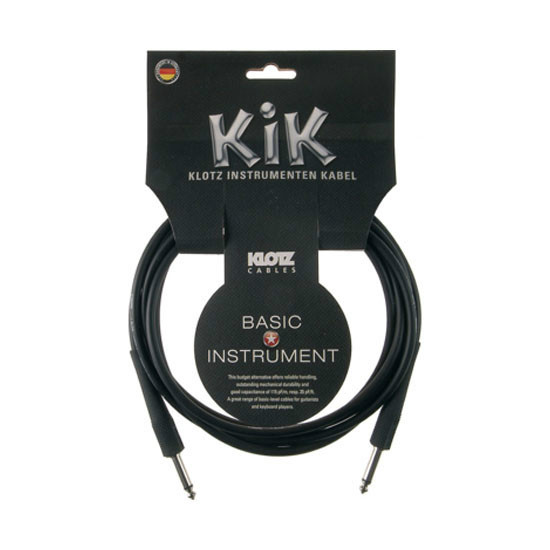Misc Klotz Cables Kik Instrument Cable 10 Foot Black - Cables