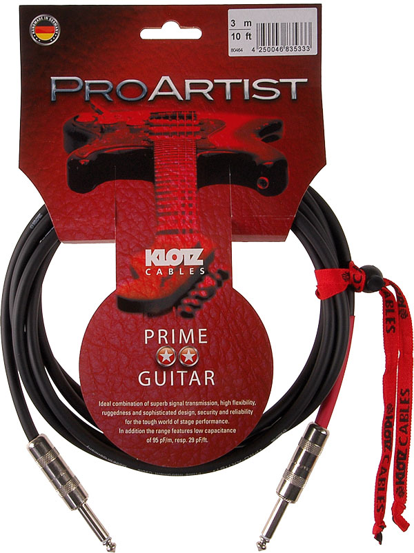 Misc Klotz Cables Pro Artist Instrument Cable 15' Angled - Cables