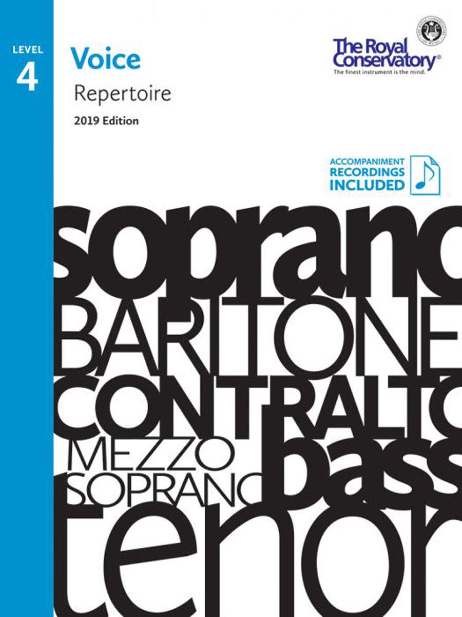 RCM Voice Repetoire Level 4 2019