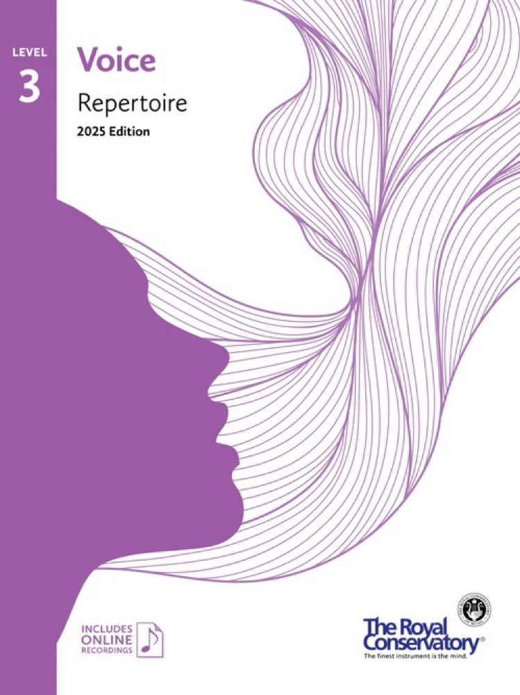 RCM Voice Repetoire Level 3 2025