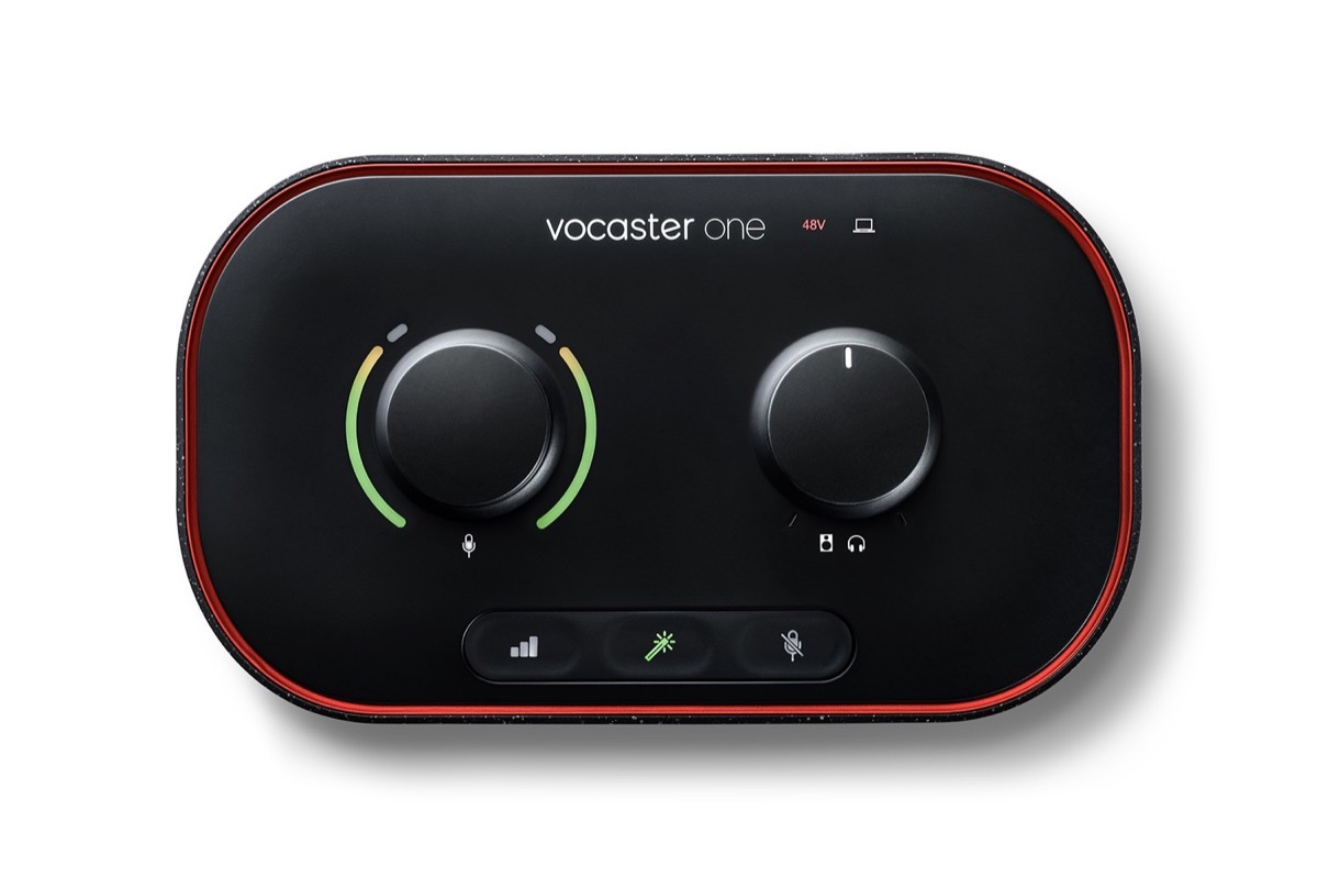 Focusrite Vocaster One Podcast Audio Interface