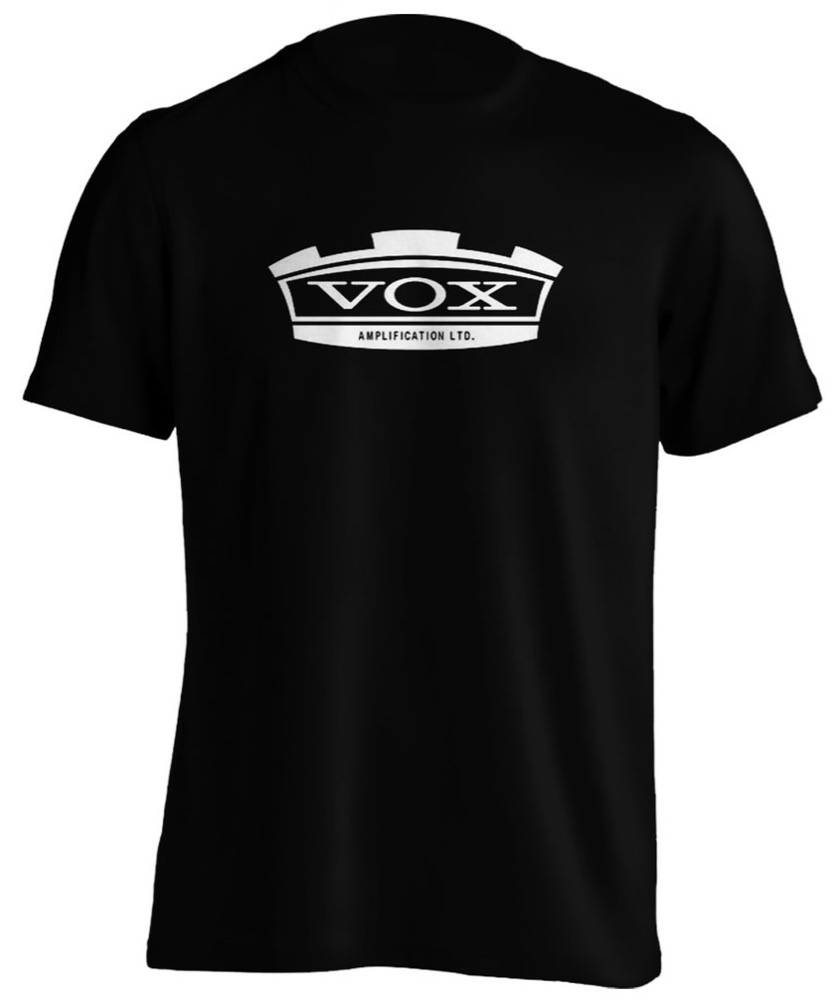 Vox Logo T-Shirt Black in Medium
