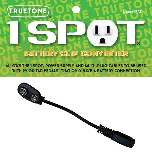 Truetone Battery Clip Adapter