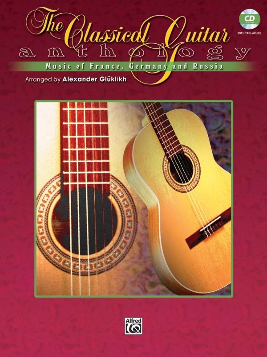 Books Classical Guitar Anthology w/CD - Books