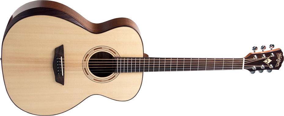 Washburn Washburn G10SE Comfort Series Cutaway Solid Top With Pickup Satin Finish - Guitars
