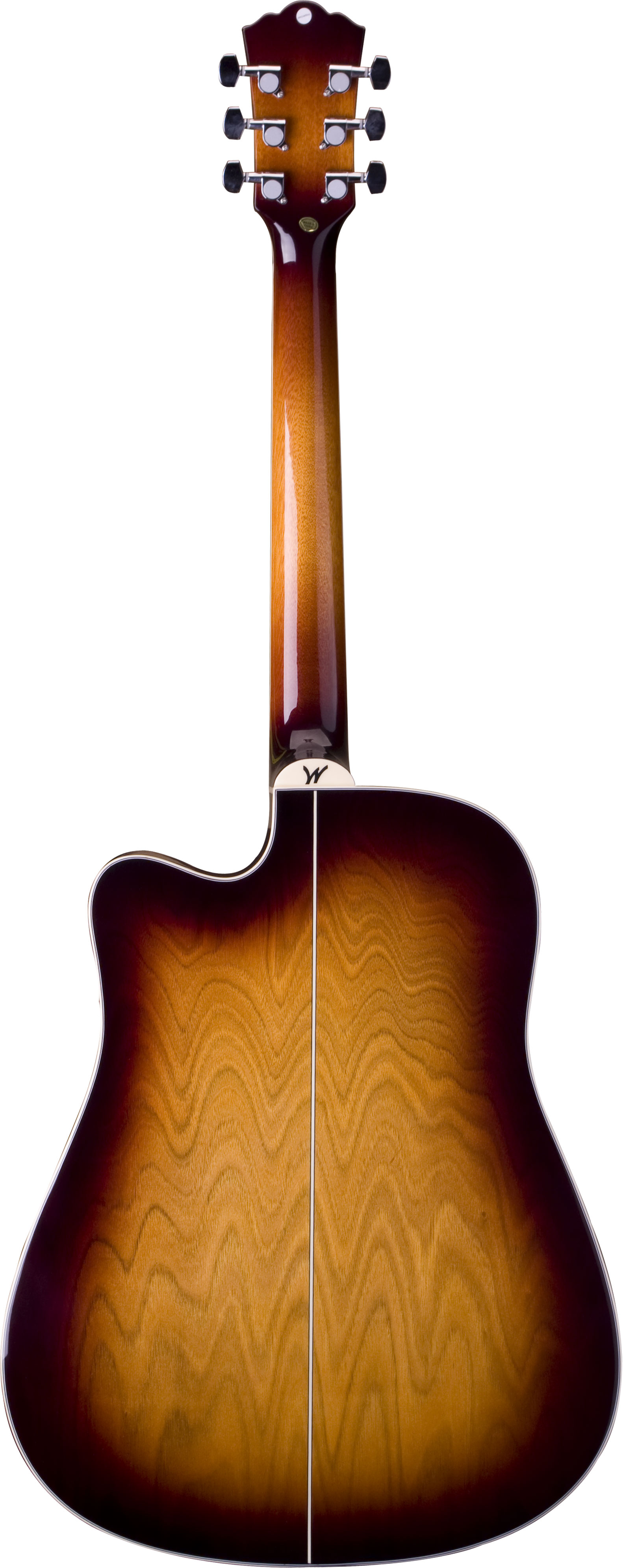 Washburn Washburn WD7SCEATB Dreadnought Acoustic Guitar Tobacco Burst - Guitars