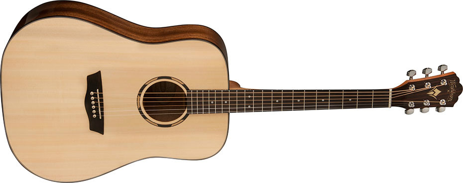 Washburn Washburn WLD10S Woodline Dreadnought With Solid Spuce Top - Guitars