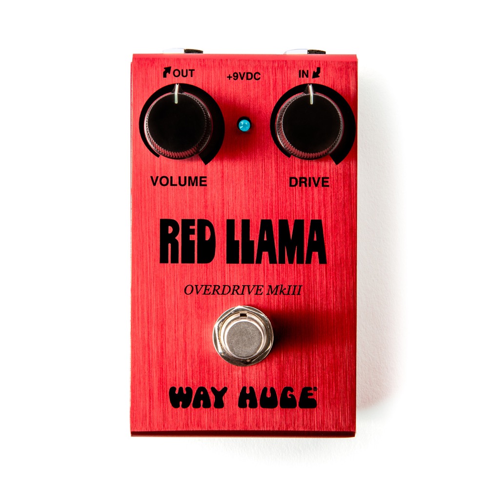 Way Huge Red Llama Mk III Overdrive Effect Pedal