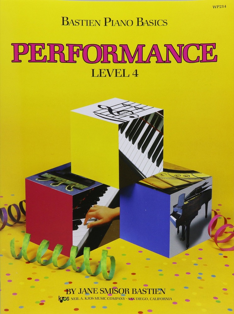 Bastien Piano Performance Level 4
