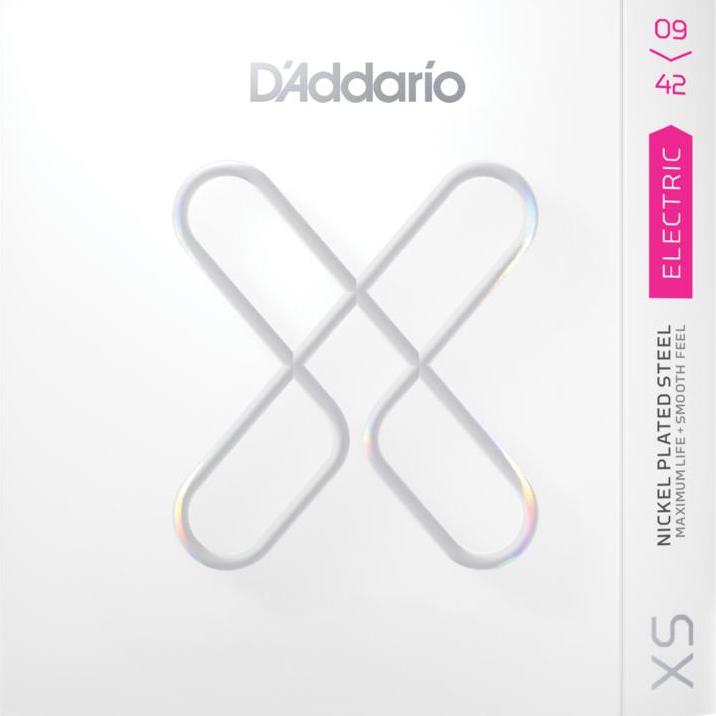 D'Addario XS Electric Light Guitar Strings 9-42