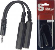 Stagg Male Stereo Mini Jack To 2 Female  …