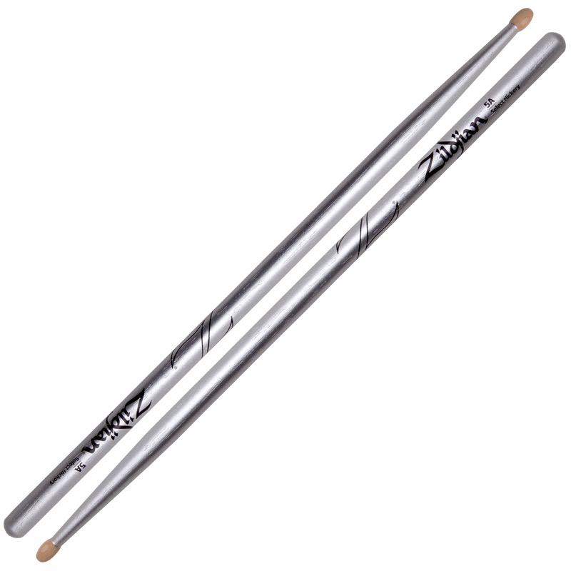 Zildjian 5A Chroma Stick In Metallic Silver