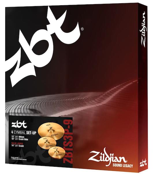 Zildjian ZBT 4RK Cymbal Boxed Set
