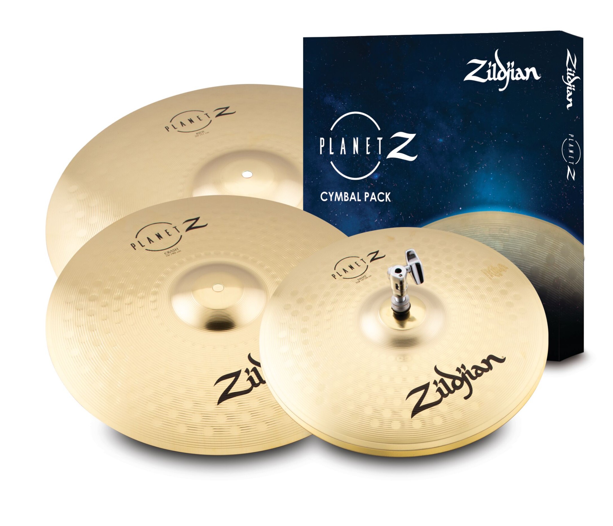 Zildjian Planet Z Cymbal Pack 14 Inch Hi Hats  …