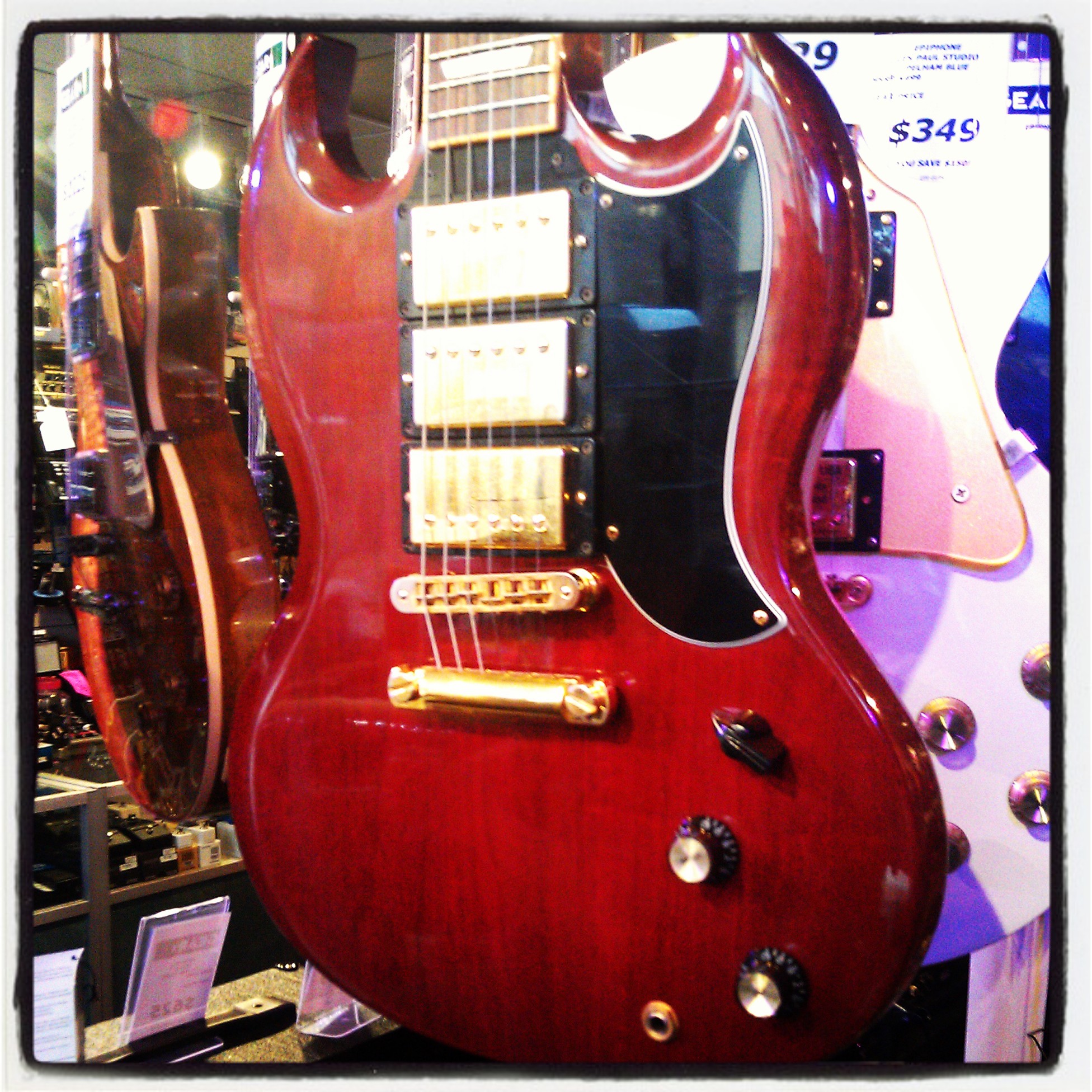 Used 2007 Gibson SG 3 Guitar of the Week Limited Edition Canadian