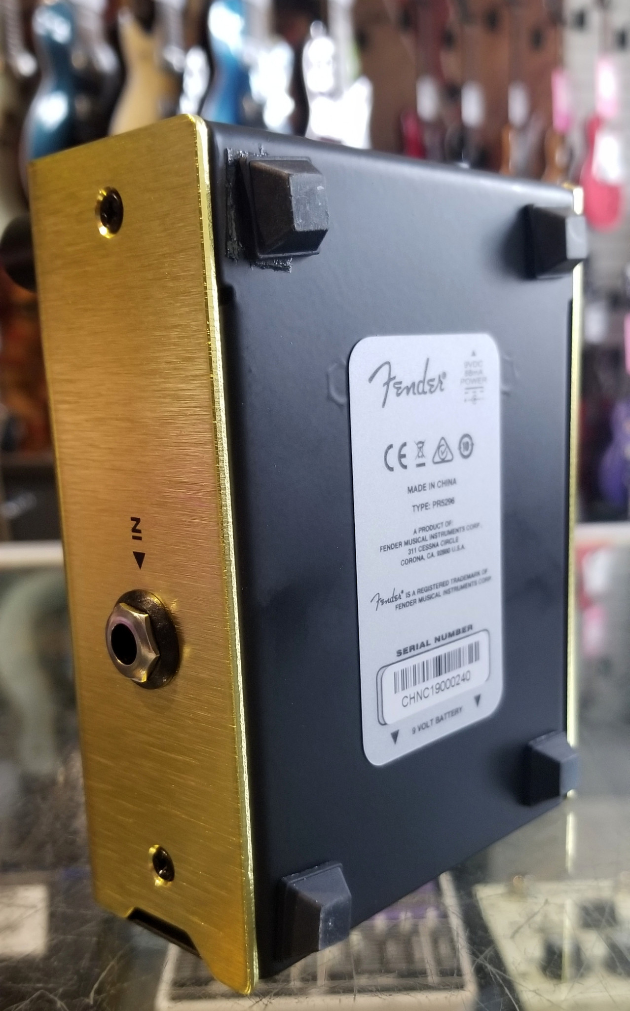 Fender USED Fender Pugilist Distortion Pedal - Used